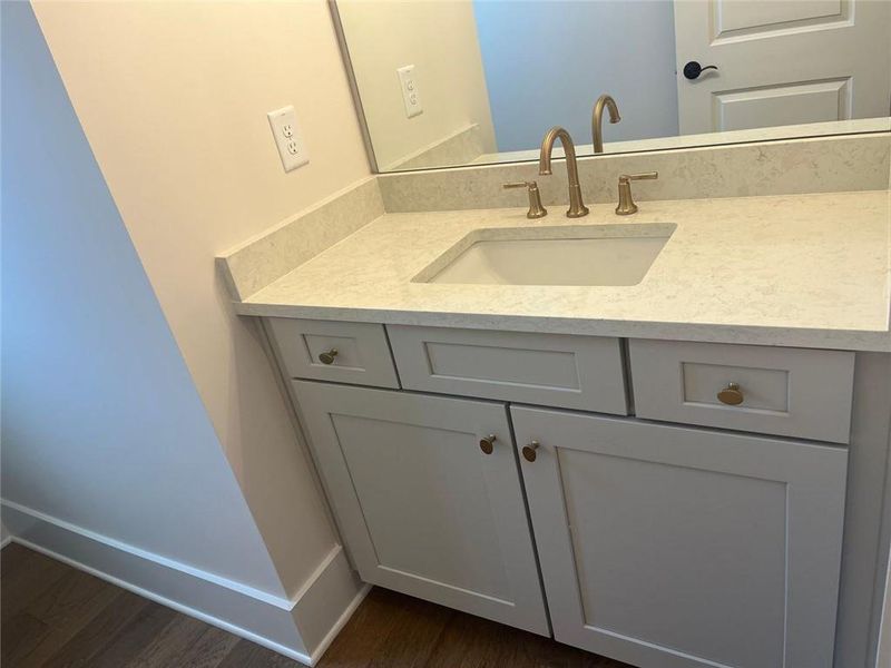 Furnished interior view inside a new home in Horizon at Laurel Canyon, Canton (Image 7). Furnished interior view inside a new home in Horizon at Laurel Canyon, Canton (Image 7).