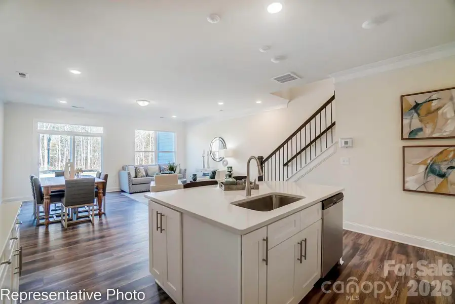 Furnished interior view inside a new home in Harrisburg Village, Harrisburg (Image 6).