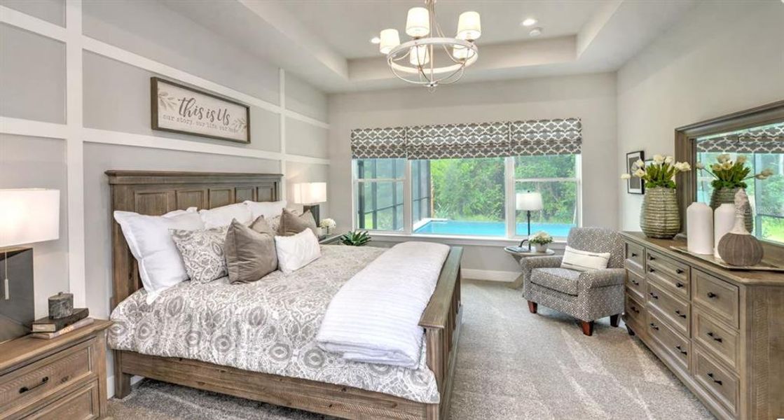 Furnished interior view inside a new home in , Palm Coast (Image 6).