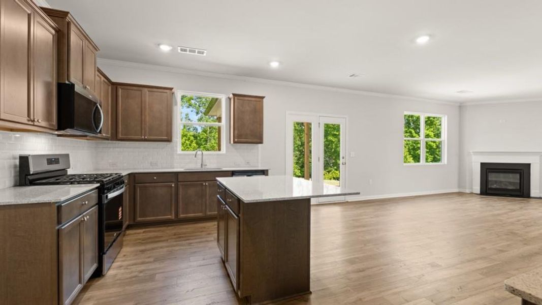Furnished interior view inside a new home in Falcon Landing, Gainesville (Image 12).