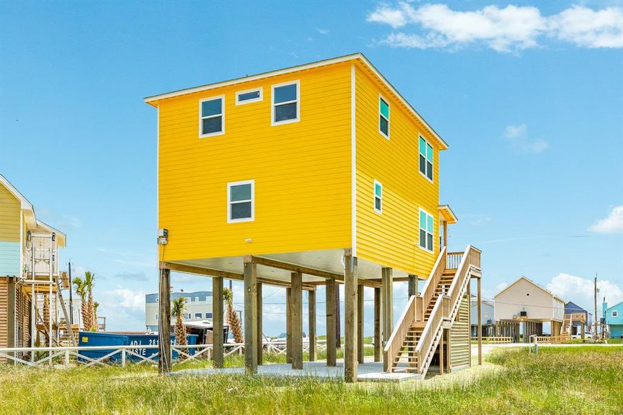 Front exterior of a new home in , Freeport, TX, highlighting curb appeal (Image 1).