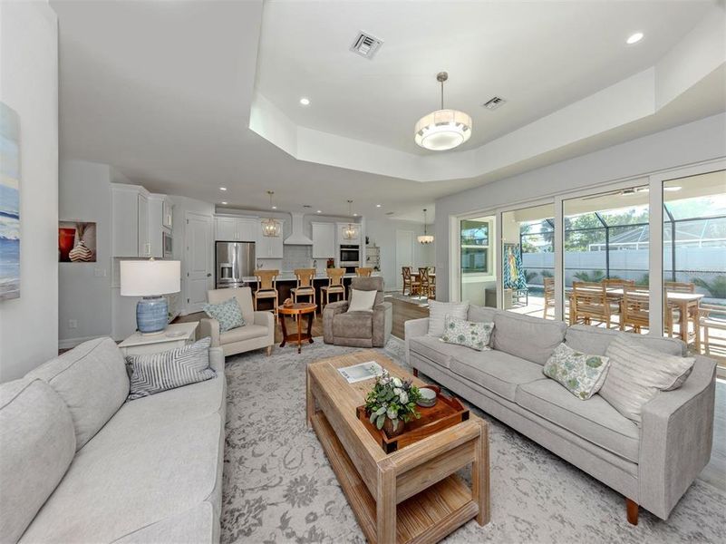 Furnished interior view inside a new home in , Venice (Image 16).