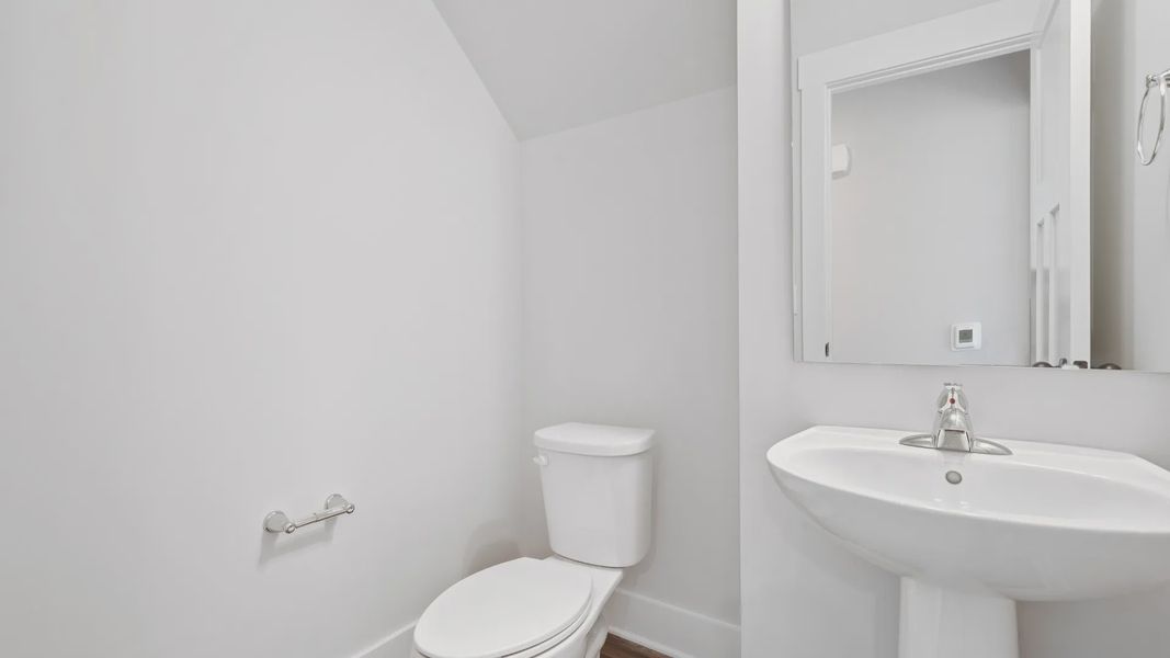 Representative furnished interior of a home built from the Stonefield - Finished Basement by DRB Homes in Pinebrook, Woodruff (Image 35).