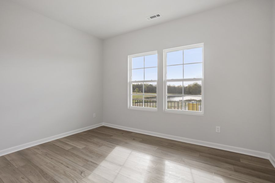 Spacious, unfurnished interior of a new home in Cambridge Reserve, Angier (Image 23). Spacious, unfurnished interior of a new home in Cambridge Reserve, Angier (Image 23).