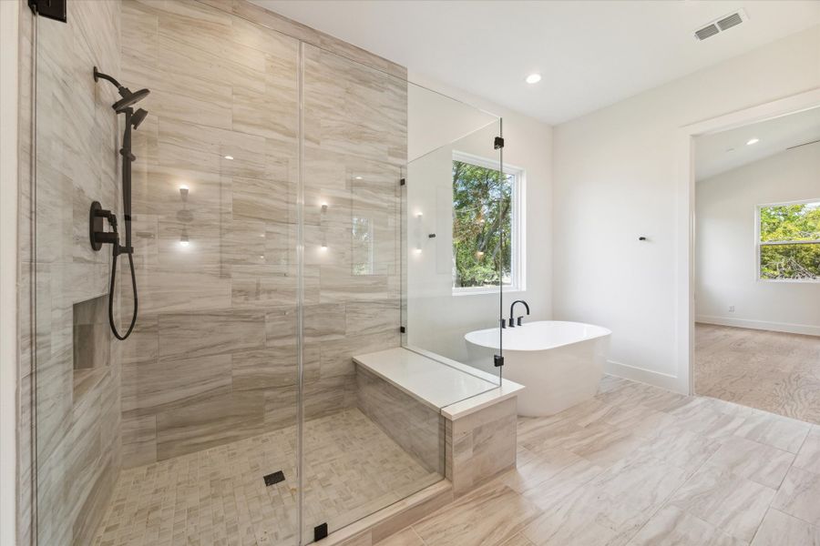 Furnished interior view inside a new home in , Bellaire (Image 31).