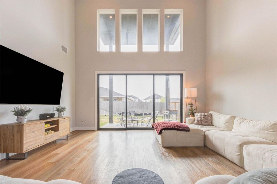 Furnished interior view inside a new home in , Richmond (Image 17).