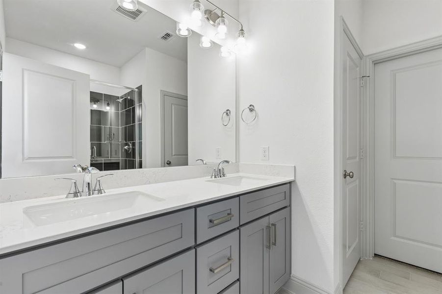 Furnished interior view inside a new home in Bellagio, Forney (Image 7).