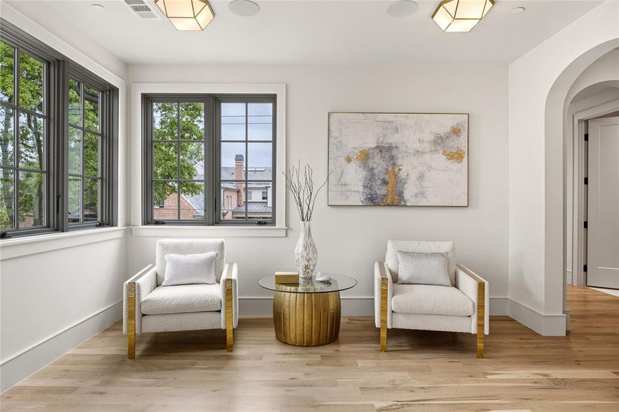 Furnished interior view inside a new home in , University Park (Image 25).