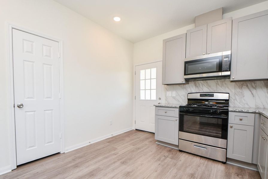 Furnished interior view inside a new home in , Houston (Image 13).