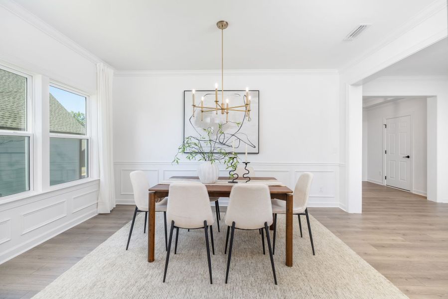 Furnished interior view inside a new home in Edgewater - Harbor Pointe, Lancaster (Image 7).