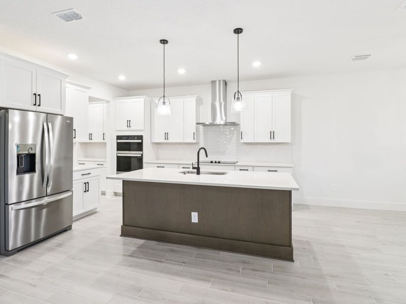 Furnished interior view inside a new home in Ridgehaven - Reserve Series, Ormond Beach (Image 2).
