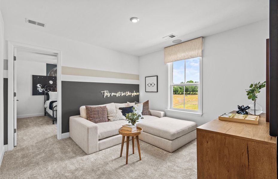 Furnished interior view inside a new home in Briarwood Reserve, Spartanburg (Image 9).