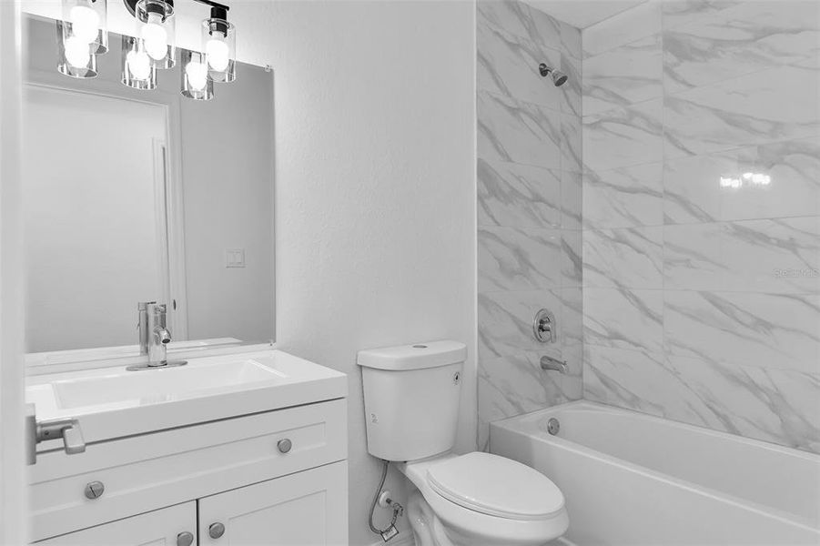 Furnished interior view inside a new home in , Cape Coral (Image 9).