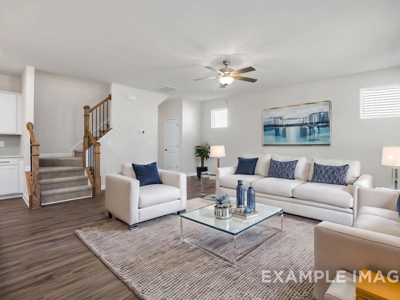 Representative furnished interior of a home built from the The Grace A by Davidson Homes LLC in Gregory Village, Lillington (Image 9).