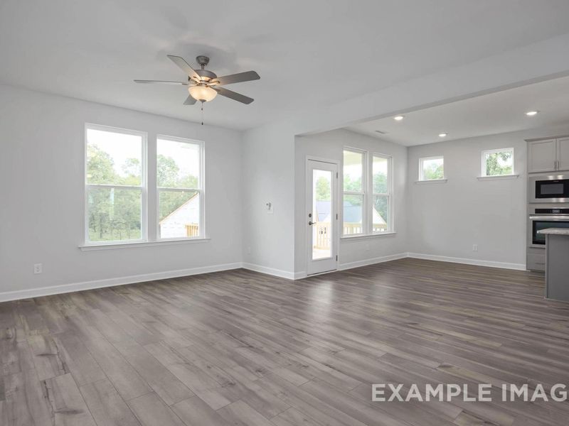Spacious, unfurnished interior of a new home in Tobacco Road, Angier (Image 17).