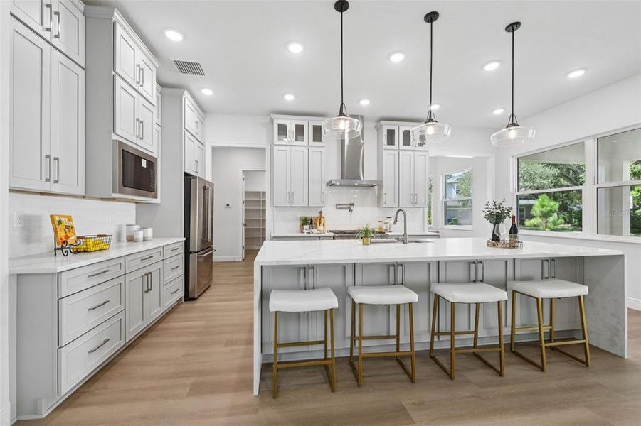 Furnished interior view inside a new home in , Tampa (Image 45).