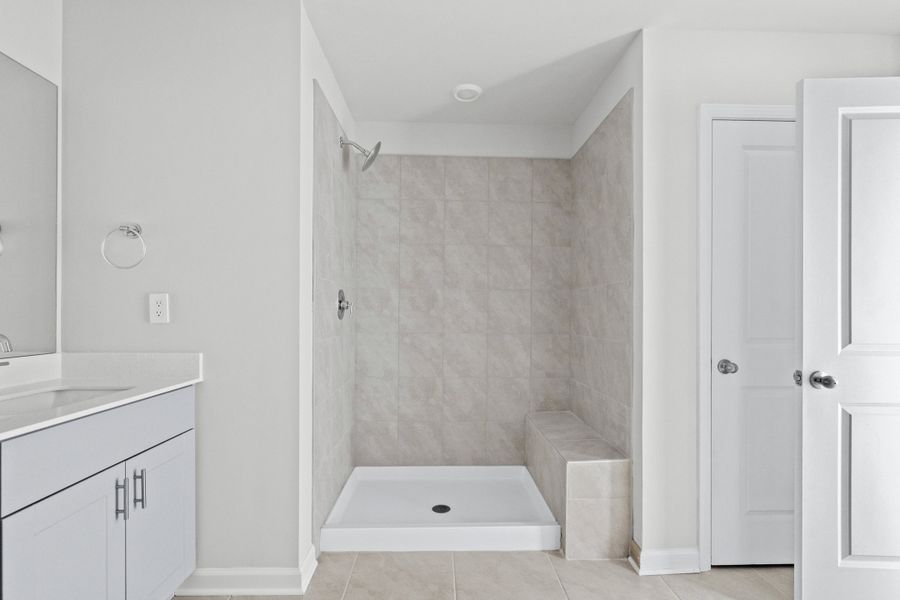 Furnished interior view inside a new home in Waterside - Boardwalk Series, Longs (Image 9).