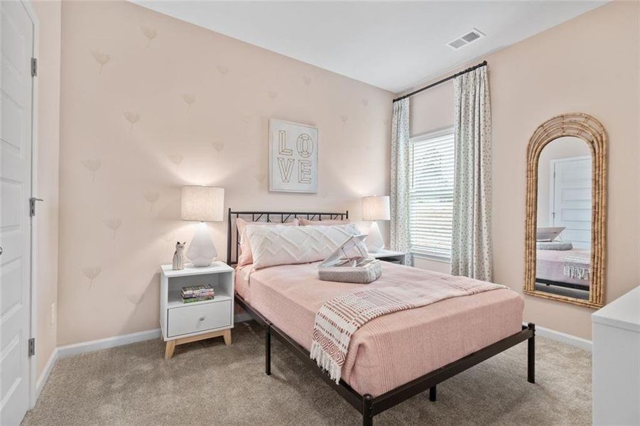 Furnished interior view inside a new home in Summerfield Place, Carrollton (Image 6).