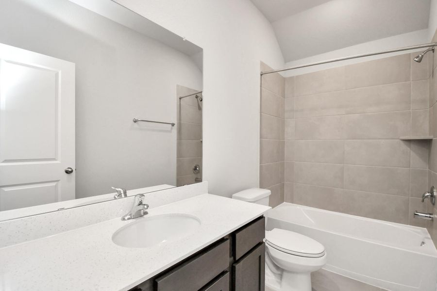 Furnished interior view inside a new home in Montgomery Ridge: Founders Collection, Montgomery (Image 12).