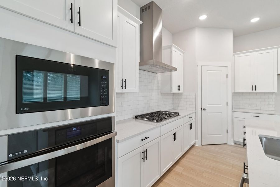 Furnished interior view inside a new home in Kettering at eTown - Paired Villas, Jacksonville (Image 6).