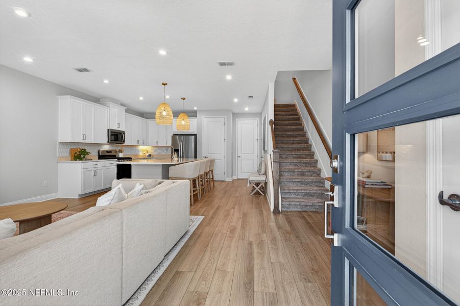 Furnished interior view inside a new home in , Jacksonville (Image 19).