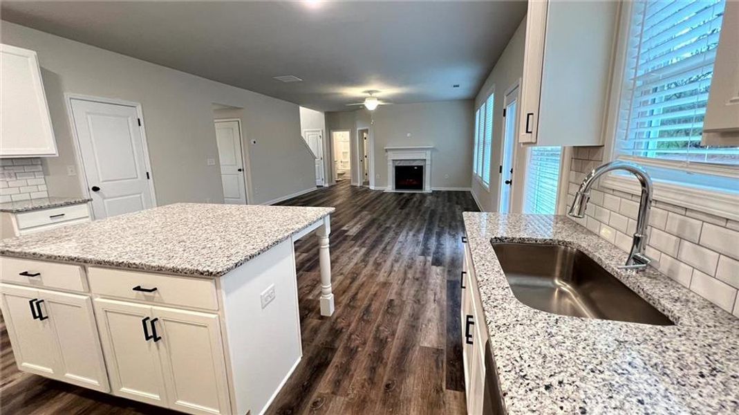 Furnished interior view inside a new home in , Braselton (Image 5).