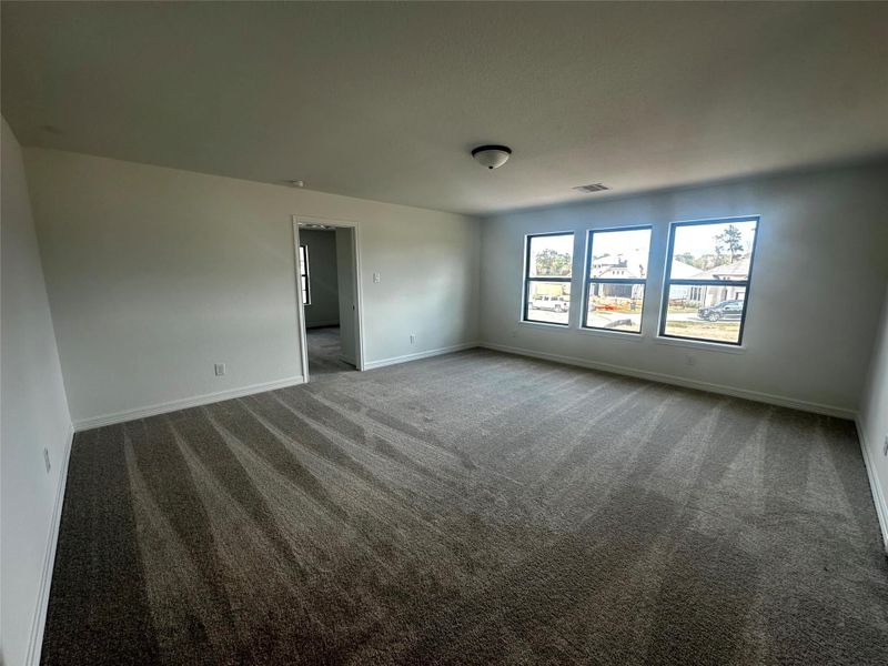 Construction progress - game room Construction progress - game room