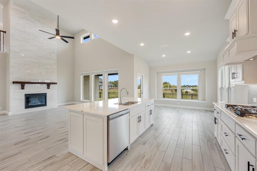 Furnished interior view inside a new home in Devonshire Classic 60-65, Forney (Image 11).