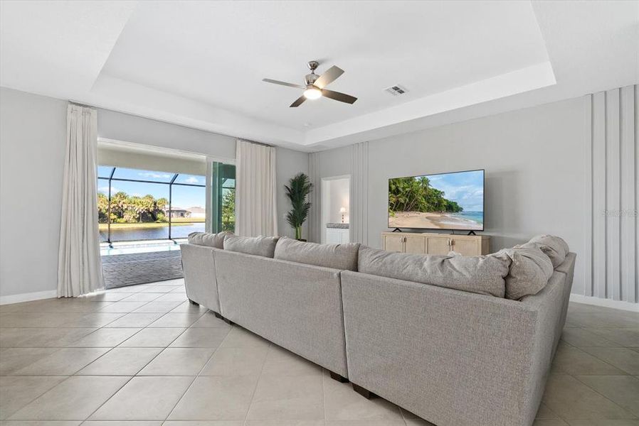Furnished interior view inside a new home in , Englewood (Image 12).
