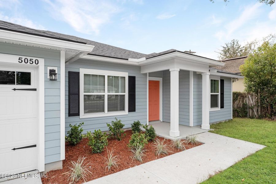 Exterior details and patio area of a home in , Jacksonville (Image 3). Exterior details and patio area of a home in , Jacksonville (Image 3).