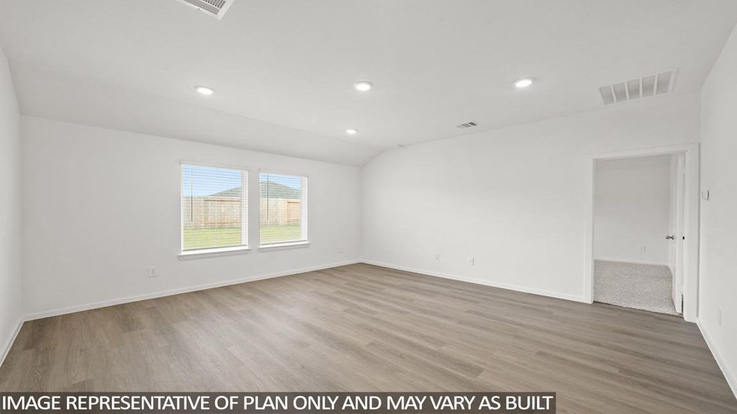 Spacious, unfurnished interior of a new home in Granger Pines, Conroe (Image 14). Spacious, unfurnished interior of a new home in Granger Pines, Conroe (Image 14).