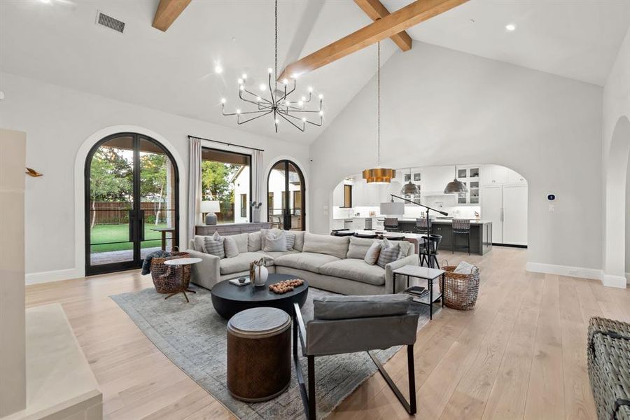 Furnished interior view inside a new home in , Copper Canyon (Image 27). Furnished interior view inside a new home in , Copper Canyon (Image 27).