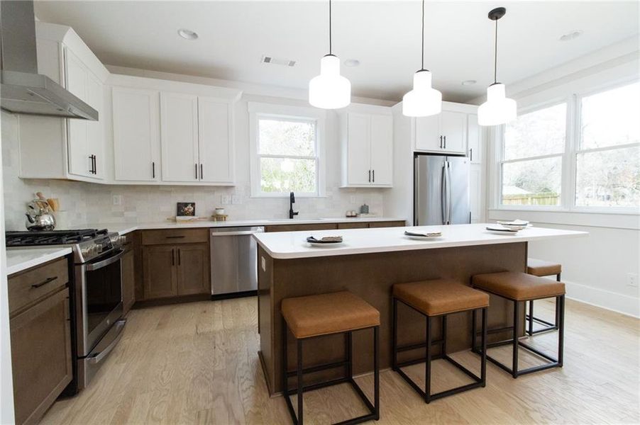 Furnished interior view inside a new home in , Scottdale (Image 11).