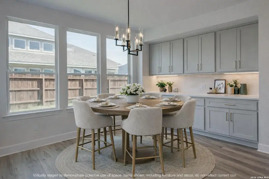 Furnished interior view inside a new home in Megan's Landing, Castroville (Image 16).