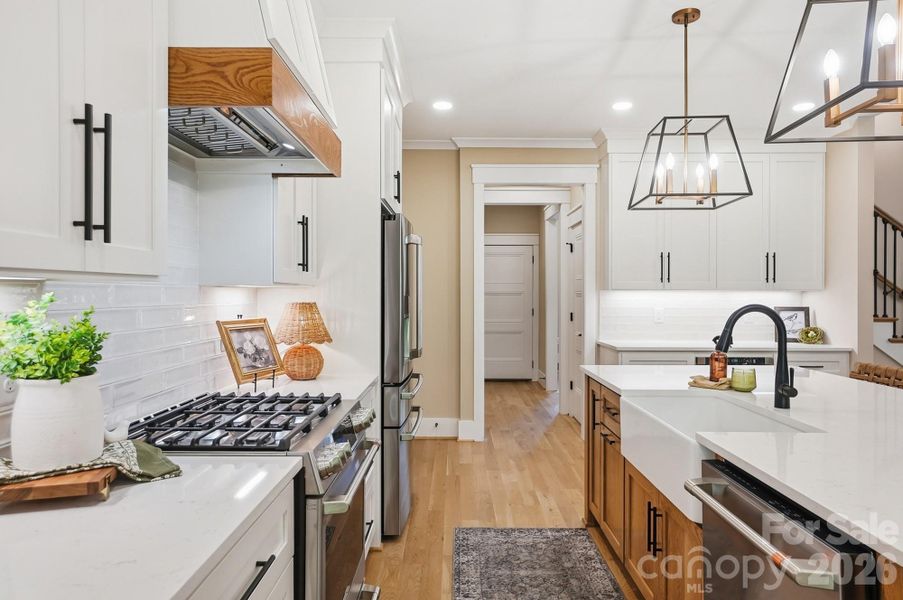 Furnished interior view inside a new home in , Marshville (Image 10).