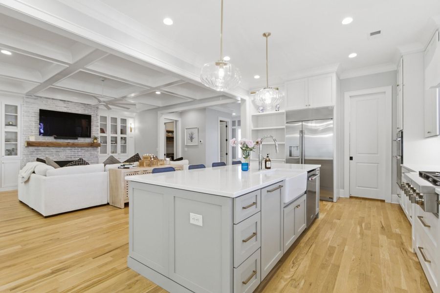 Furnished interior view inside a new home in , Mount Pleasant (Image 35).