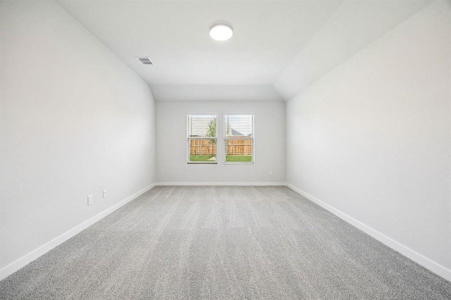 Primary Suite in the Emmy II home plan by Trophy Signature Homes - REPRESENTATIVE PHOTO