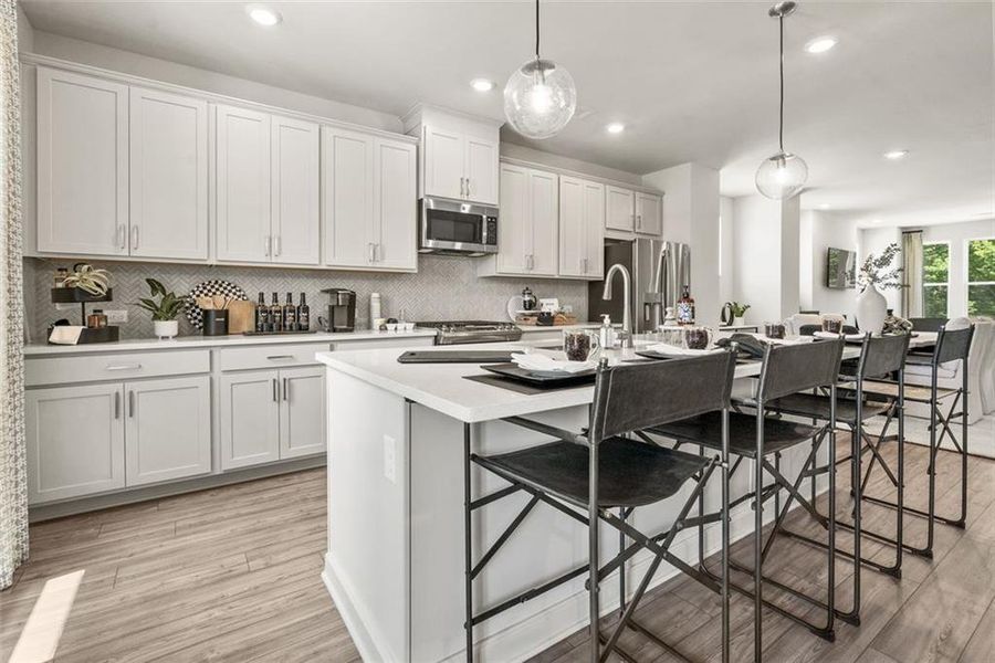 Furnished interior view inside a new home in Henson Square, Lawrenceville (Image 20).