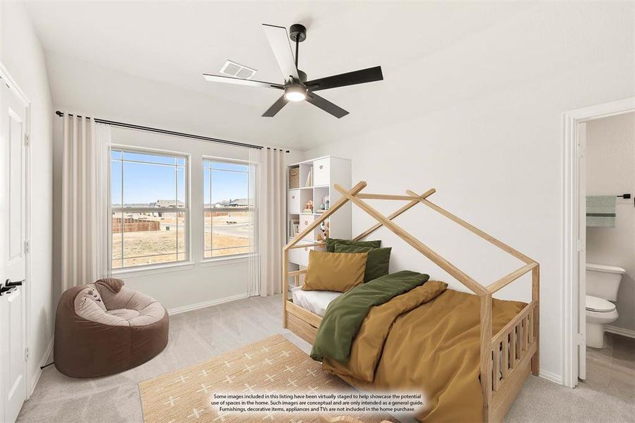 Furnished interior view inside a new home in Parks at Panchasarp Farms, Burleson (Image 20). Furnished interior view inside a new home in Parks at Panchasarp Farms, Burleson (Image 20).