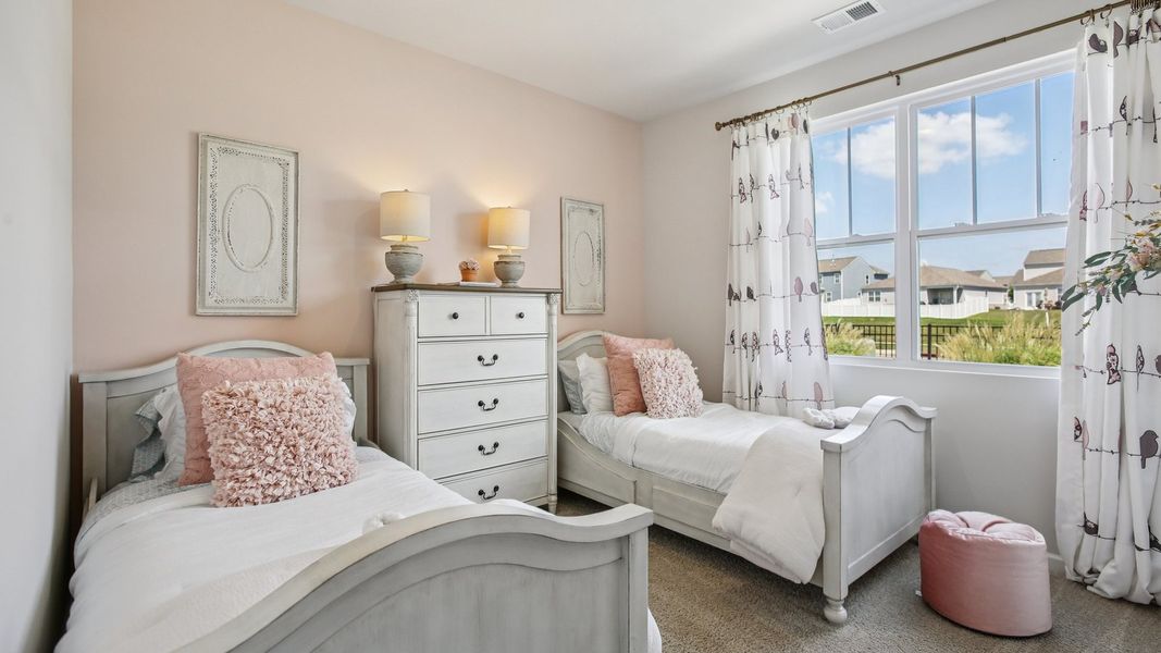 Furnished interior view inside a new home in The Parks, White House (Image 21).