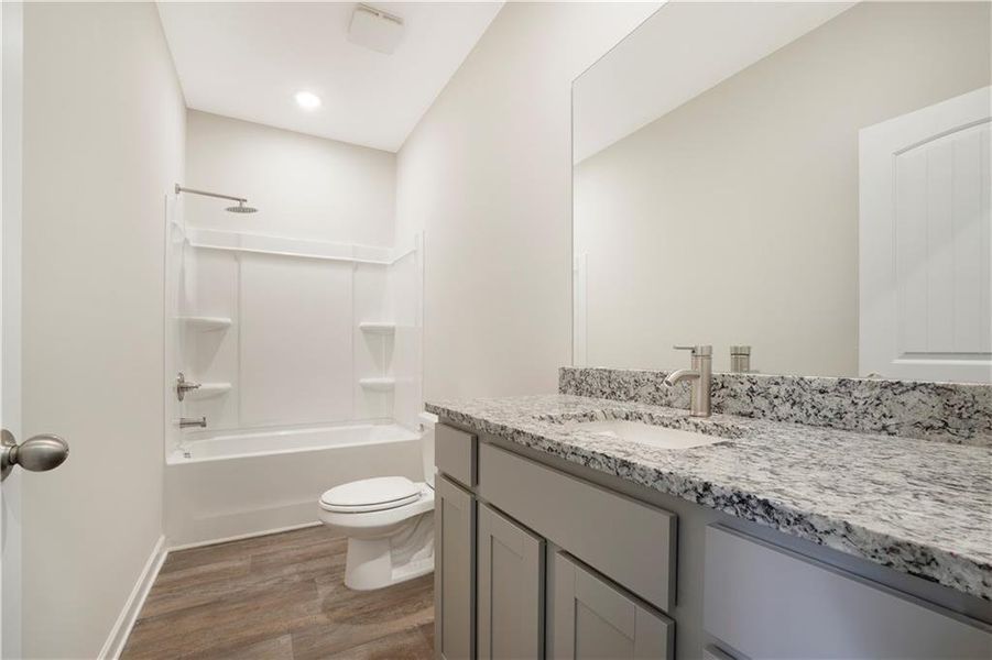 Furnished interior view inside a new home in Fern Dale, Fairburn (Image 7).