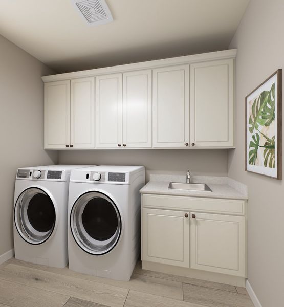 Representative furnished interior of a home built from the Ventana Plan 4507 by Tri Pointe Homes in Soleo, San Tan Valley (Image 30).
