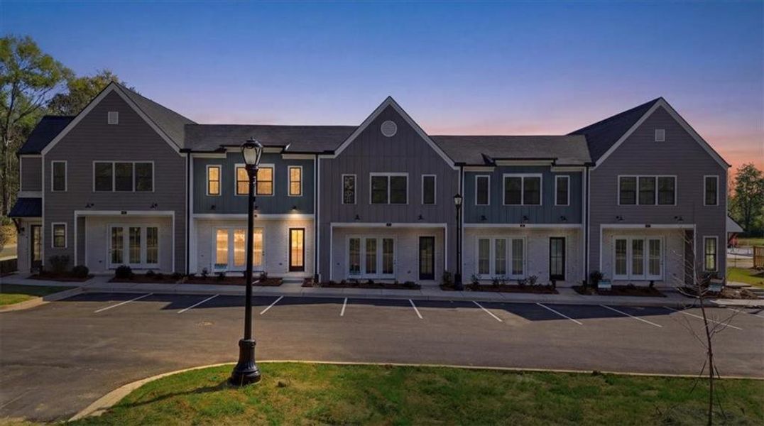 Front exterior of a new home in , Braselton, GA, highlighting curb appeal (Image 26). Front exterior of a new home in , Braselton, GA, highlighting curb appeal (Image 26).