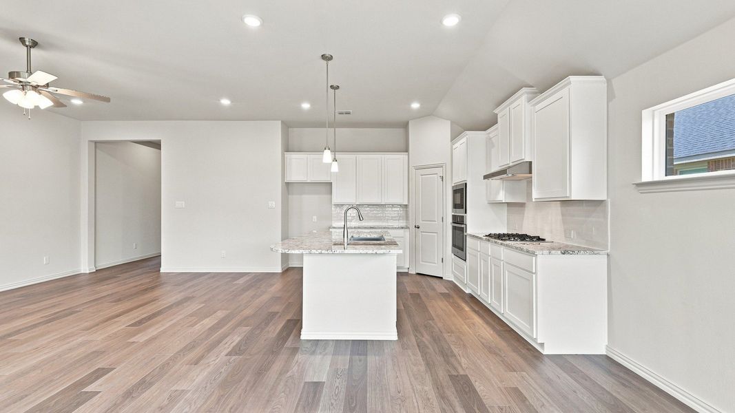 Furnished interior view inside a new home in Anna Ranch, Anna (Image 18).