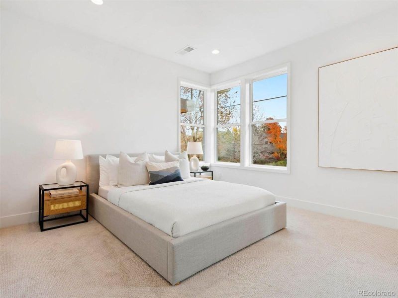 Furnished interior view inside a new home in , Denver (Image 6).
