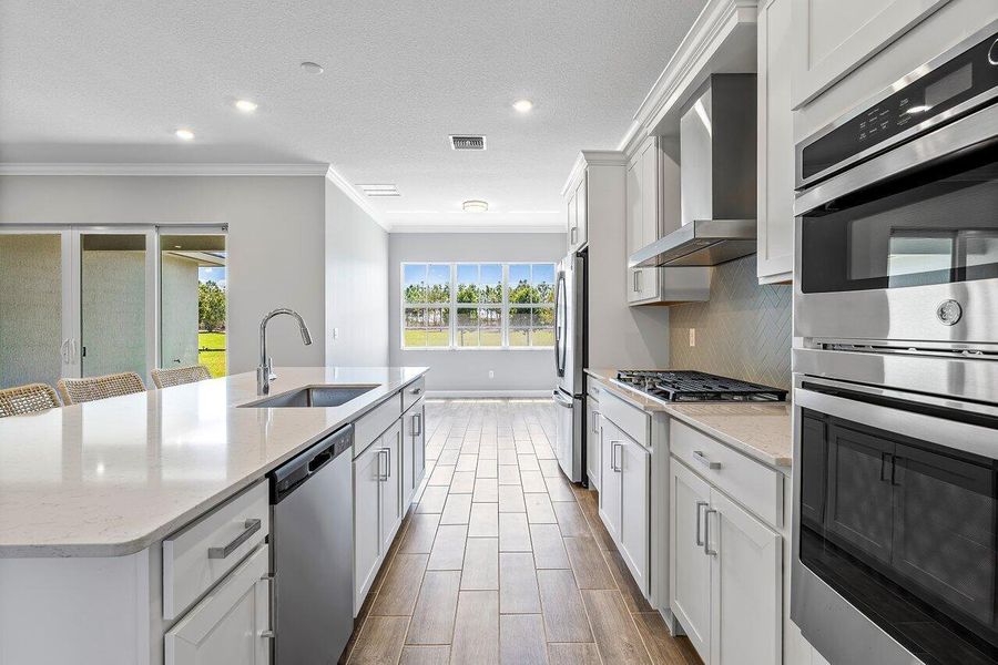 Furnished interior view inside a new home in , Loxahatchee (Image 11).