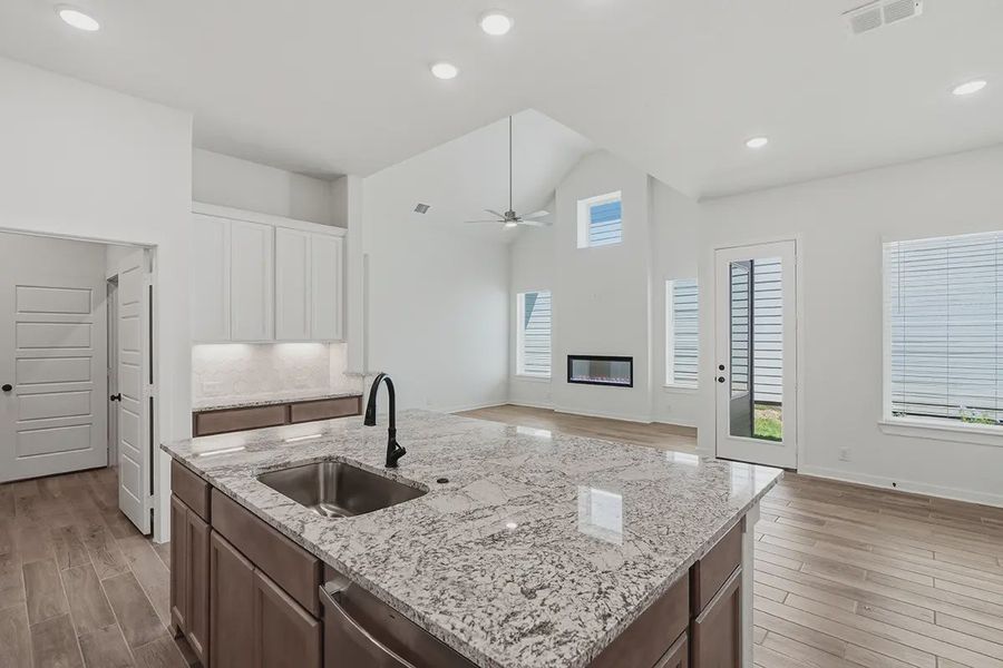 Furnished interior view inside a new home in The Crossvine, Schertz (Image 7). Furnished interior view inside a new home in The Crossvine, Schertz (Image 7).