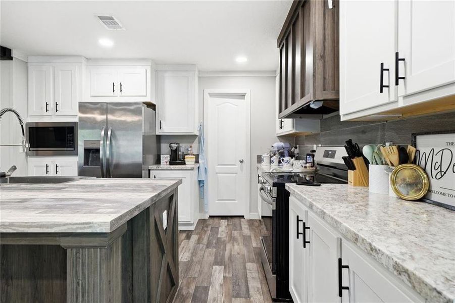 Furnished interior view inside a new home in , Talking Rock (Image 3).