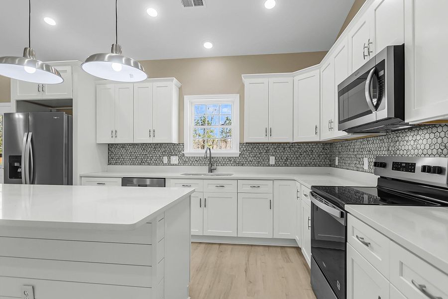 Furnished interior view inside a new home in , Round O (Image 6).