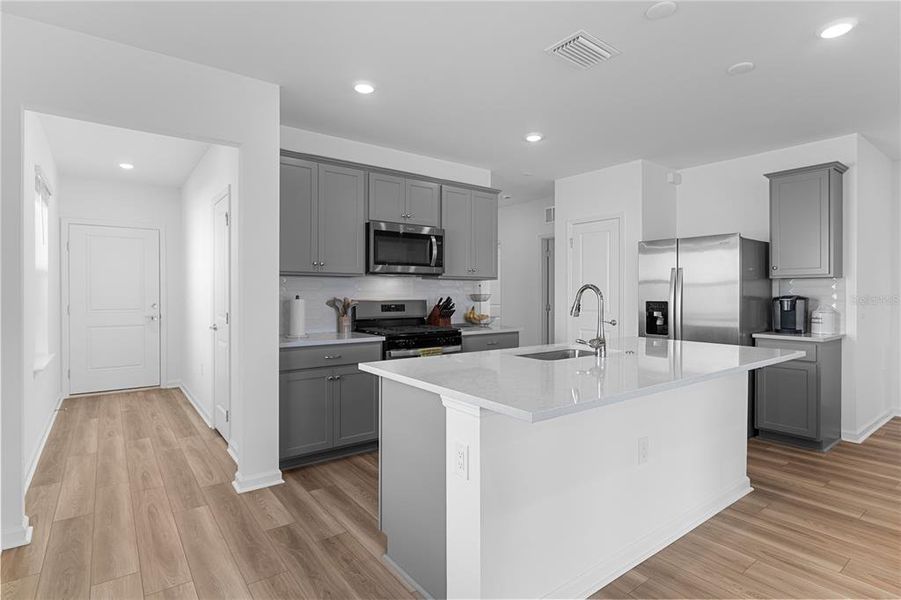 Furnished interior view inside a new home in , Punta Gorda (Image 5).